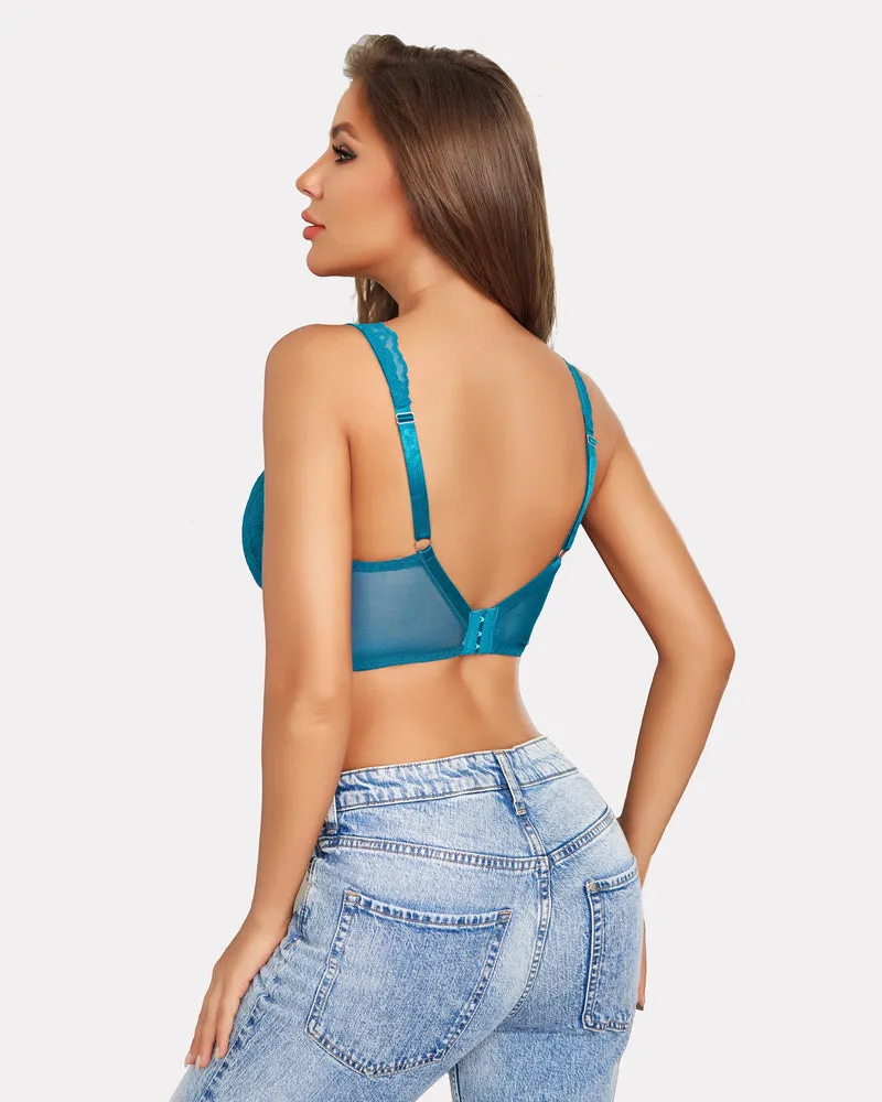 Lace Bralettes with Underwire