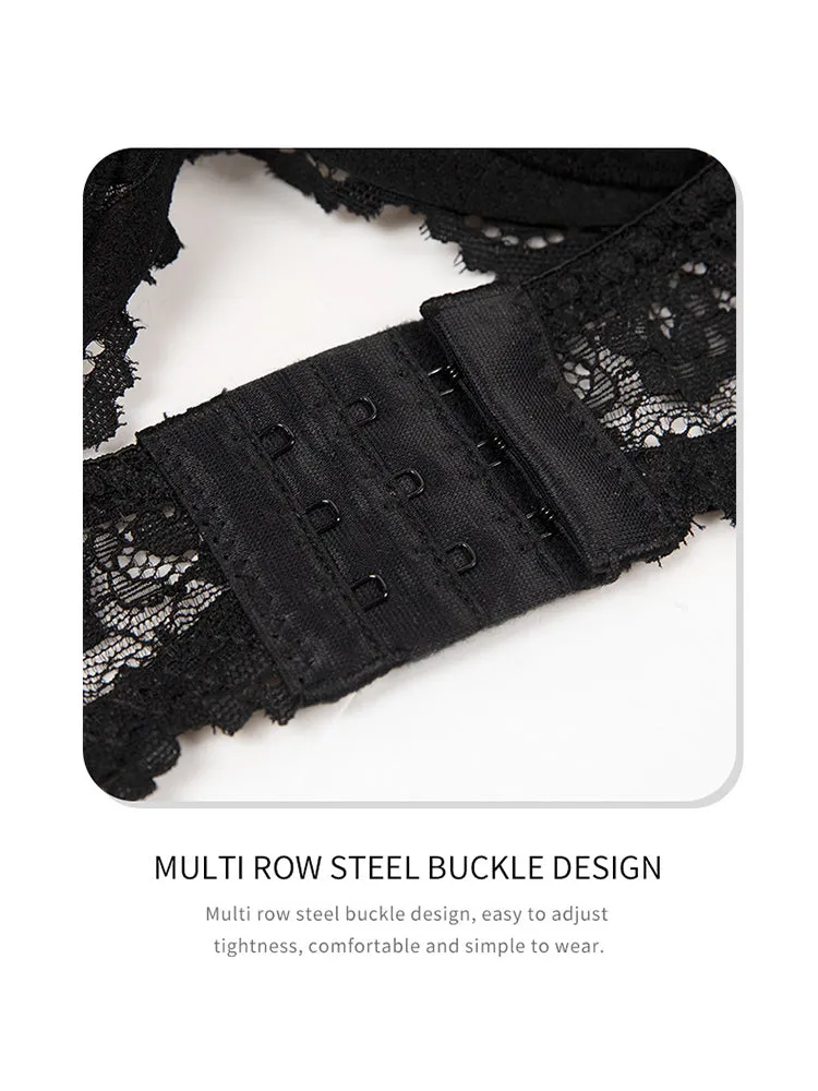 Lace Plus-Size Underwire Minimizer Bra