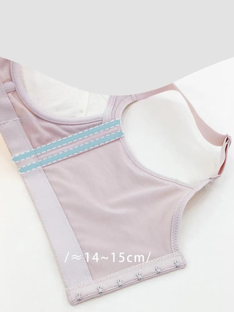 Lace Push Up Breast Adjustment Underwire Bra