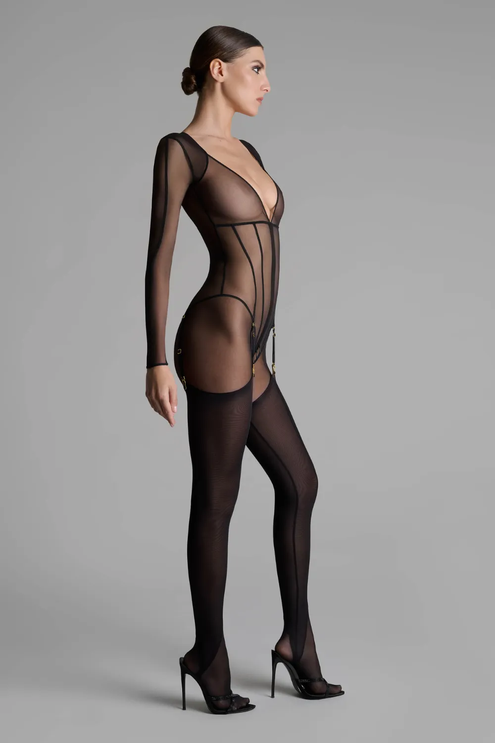 L'Amoureuse Catsuit, Size XL (UK 12-14)
