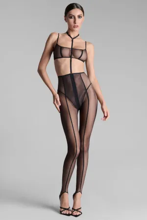 L'Amoureuse Stirrip Leggings, Size S (UK 6-8)