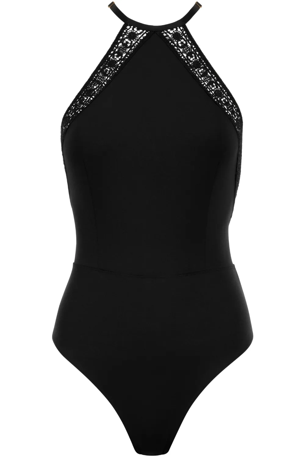 Les Bodys Guipure Open Back Bodysuit