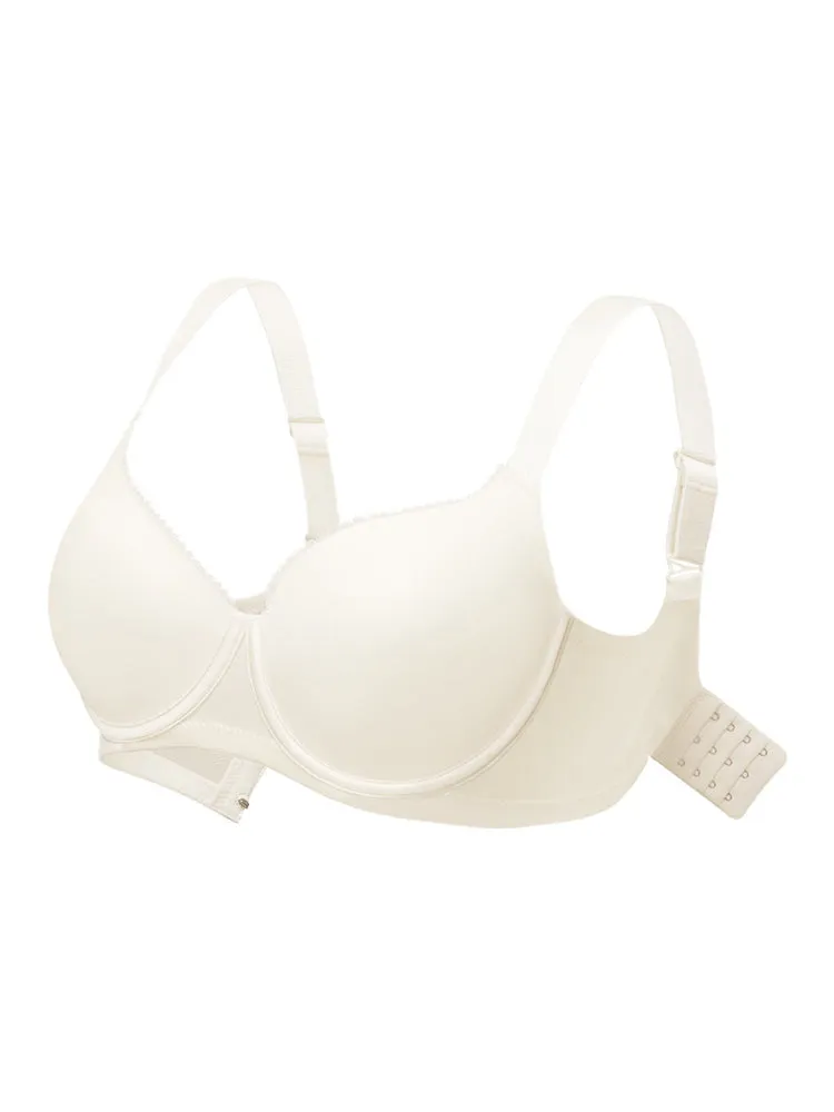 Lightweight Full-Coverage Bra with Enhanced Support