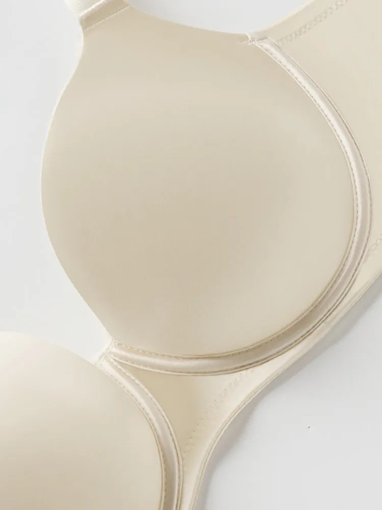 Lightweight Full-Coverage Bra with Enhanced Support