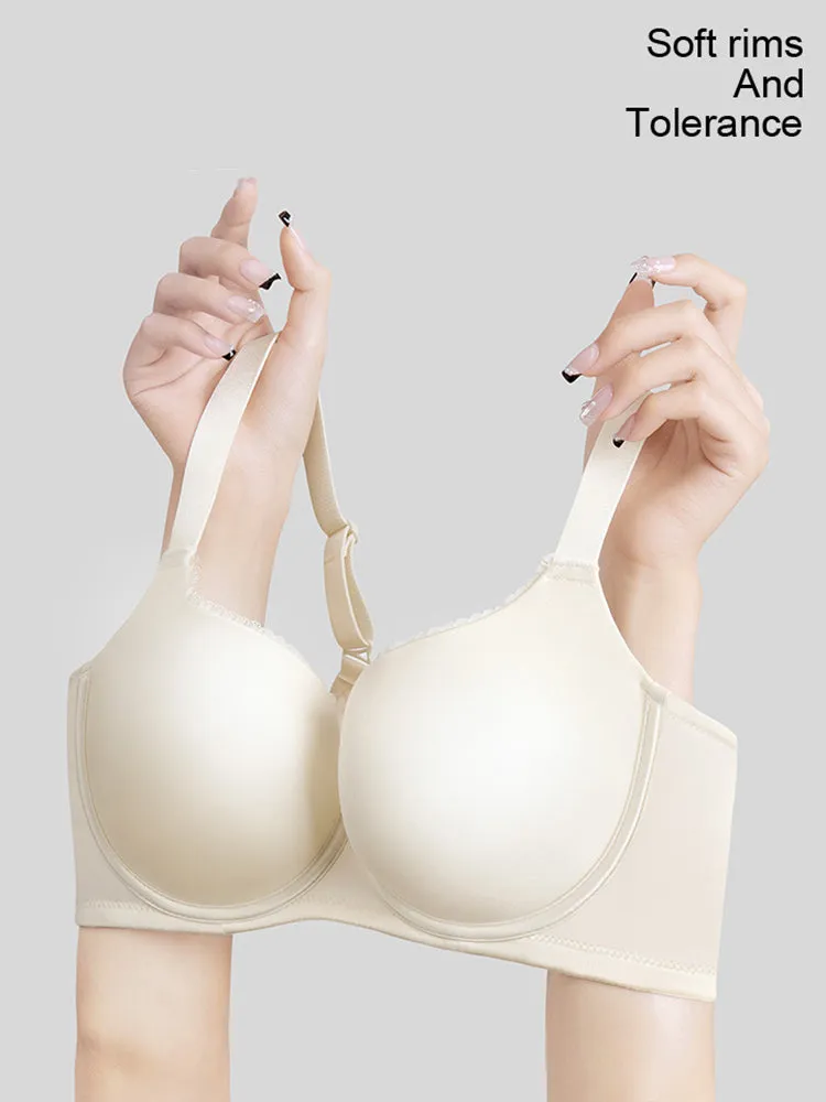 Lightweight Full-Coverage Bra with Enhanced Support