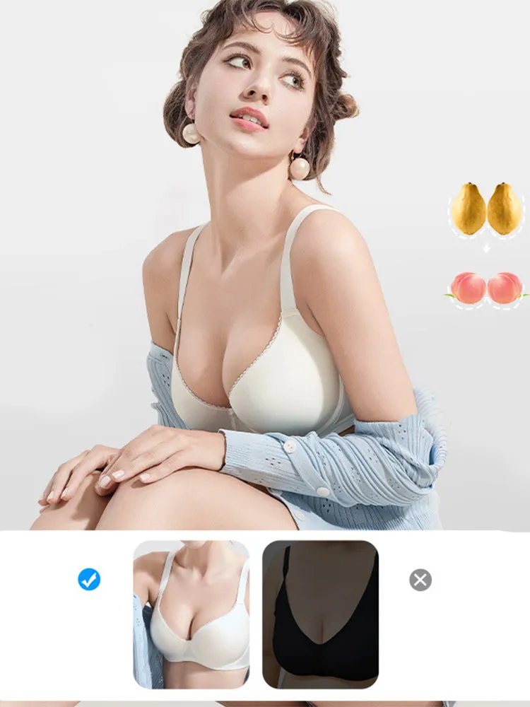 Lightweight Full-Coverage Bra with Enhanced Support