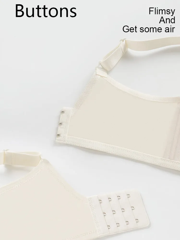 Lightweight Full-Coverage Bra with Enhanced Support