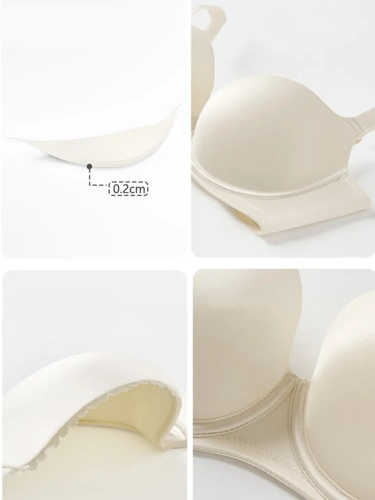 Lightweight Full-Coverage Bra with Enhanced Support
