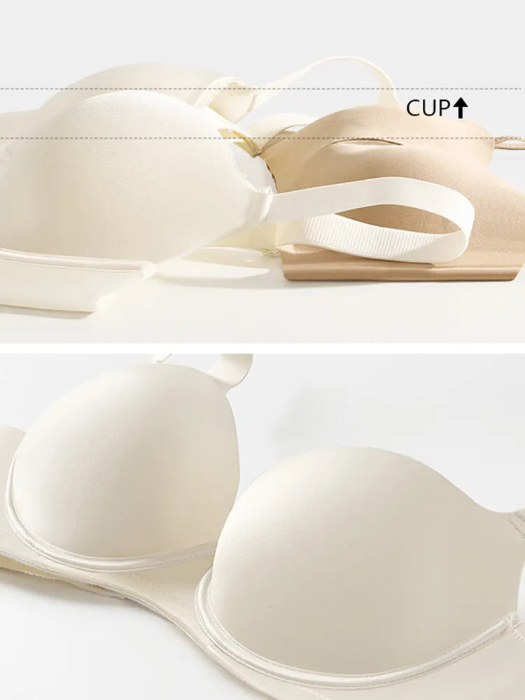 Lightweight Full-Coverage Bra with Enhanced Support