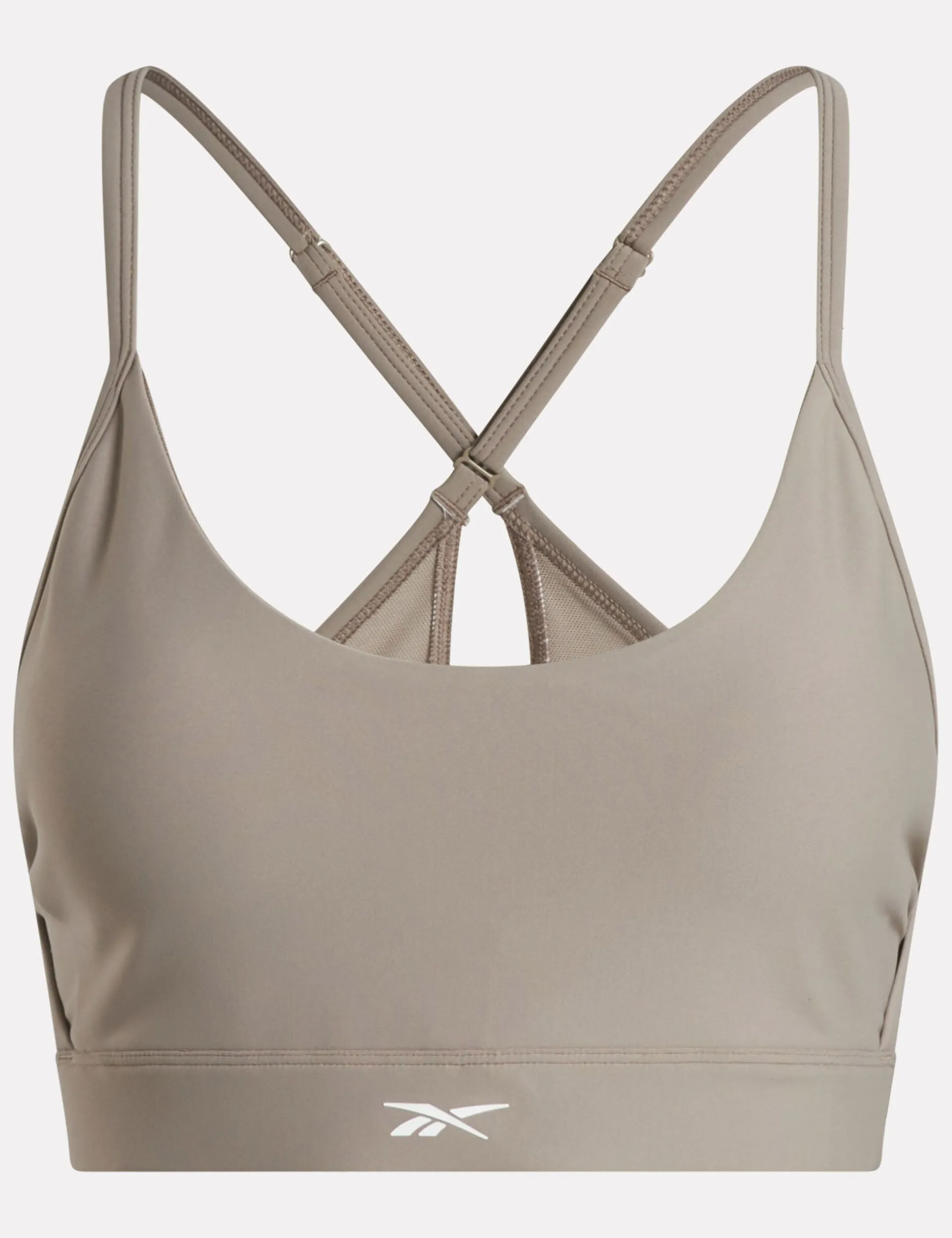 Lux Strappy Sports Bra - Gritty Grey