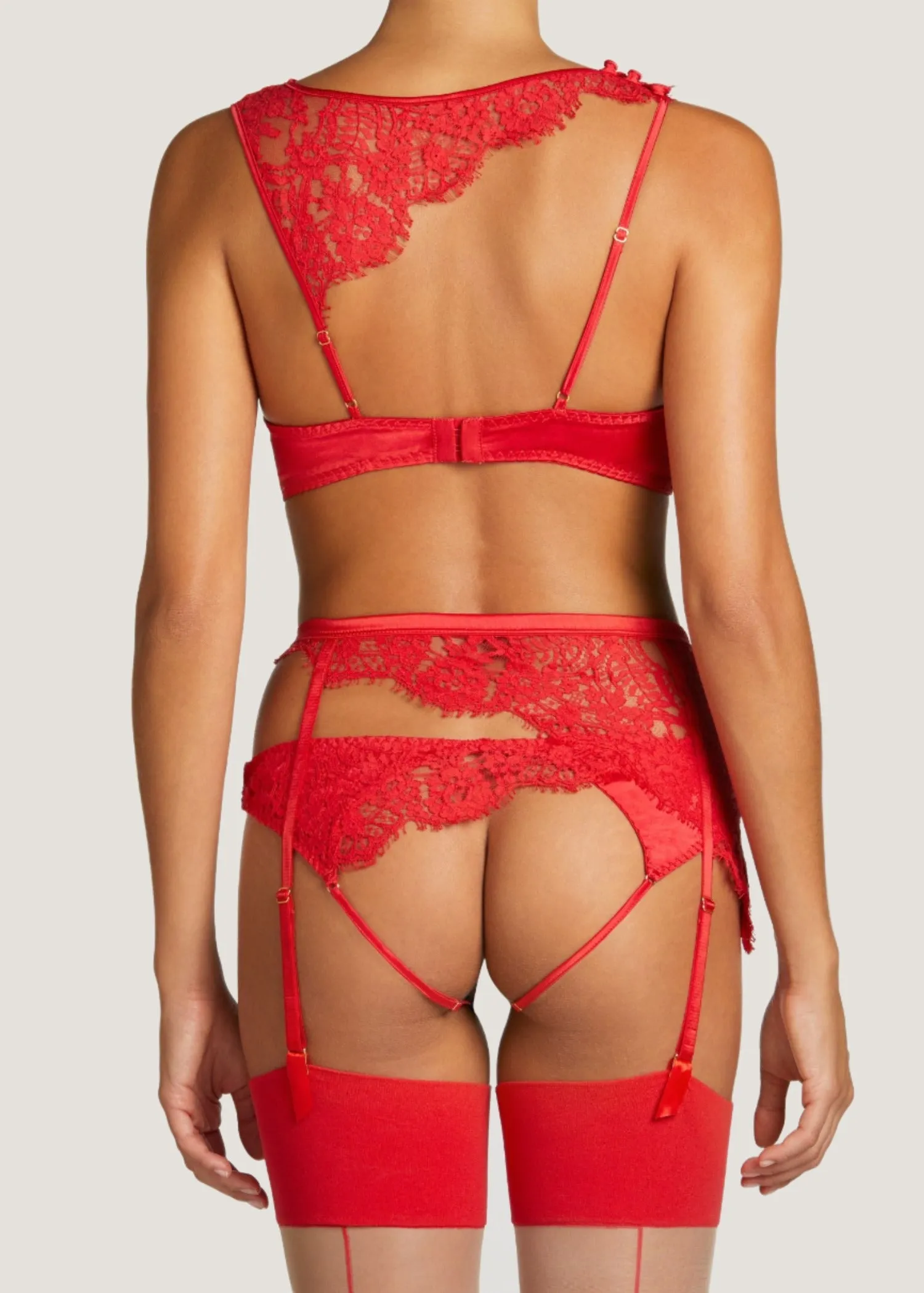 Marella Quarter Cup Bra (Red)