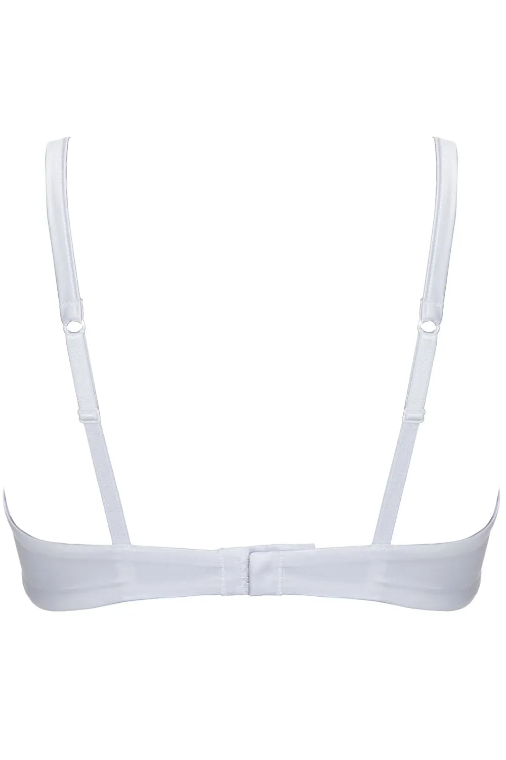 Marlene Underwired Bra with Swarovski Crystals in White