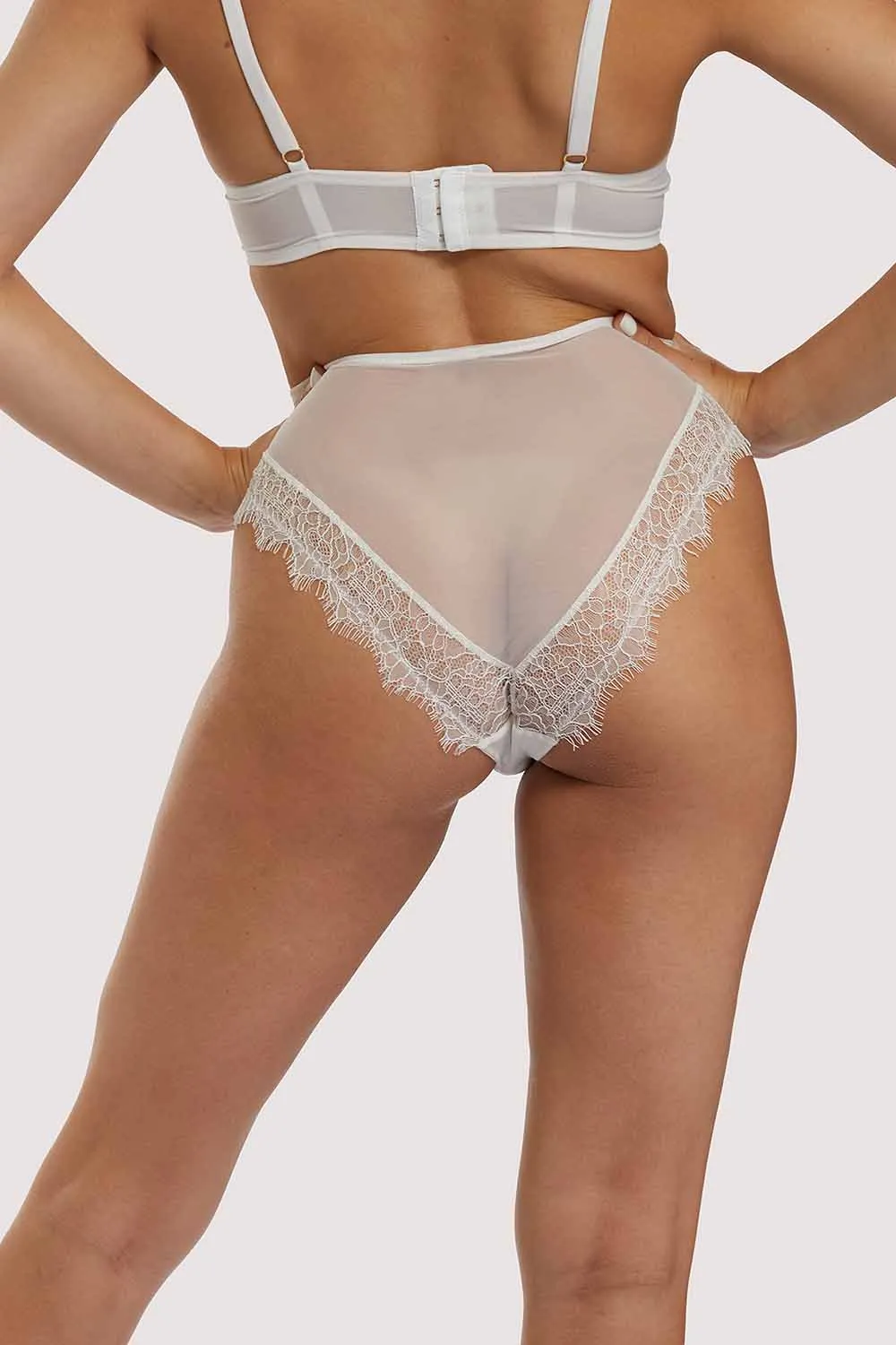 Melina Ivory Highwaist Brief