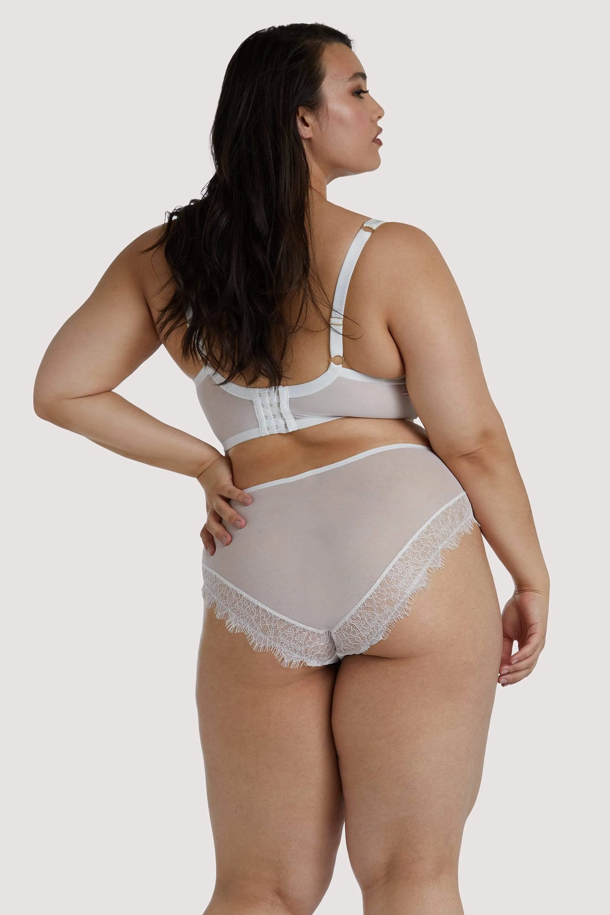 Melina Ivory Highwaist Brief
