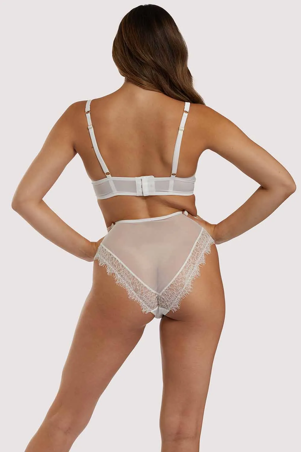 Melina Ivory Highwaist Brief