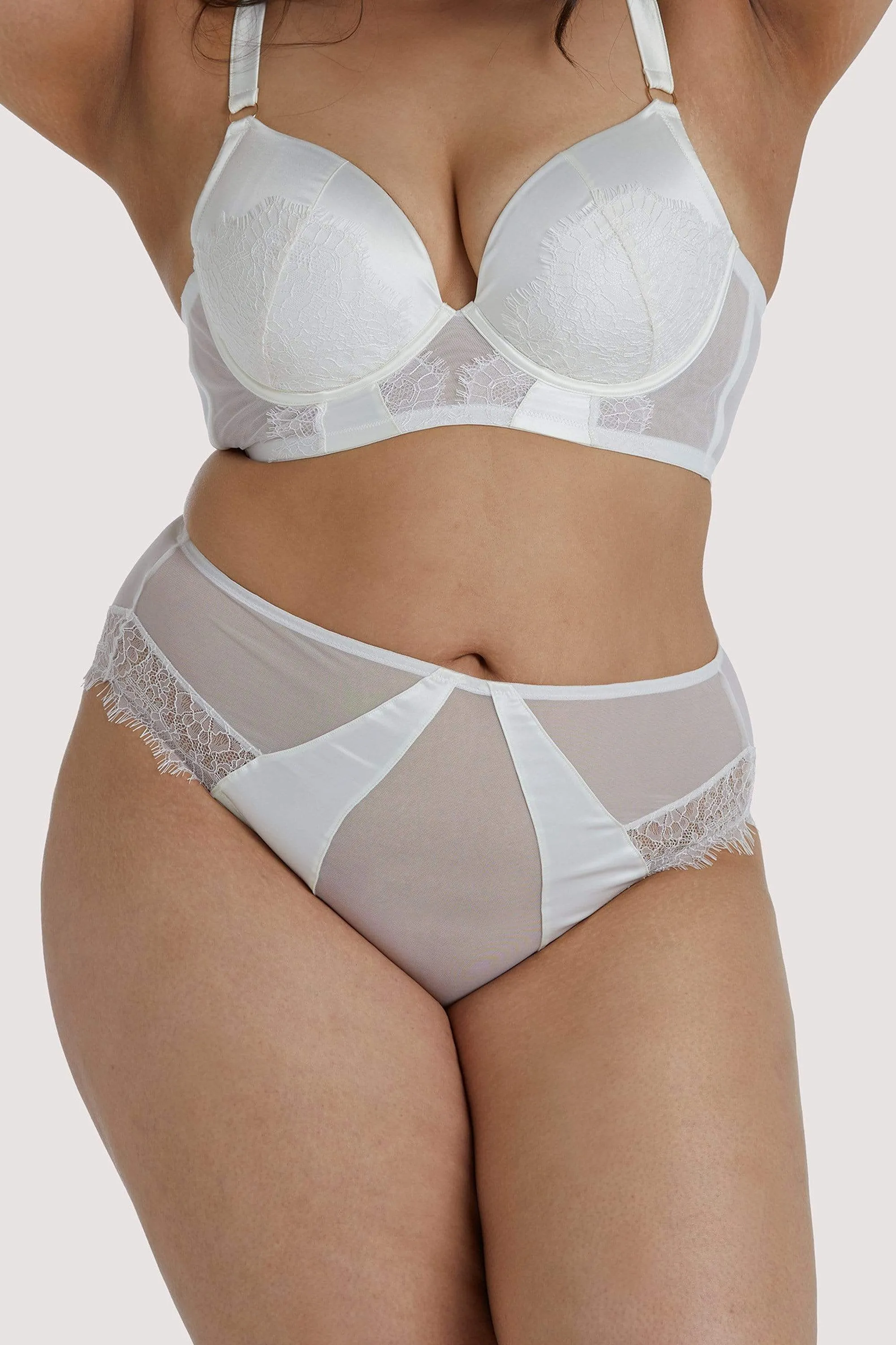 Melina Ivory Highwaist Brief