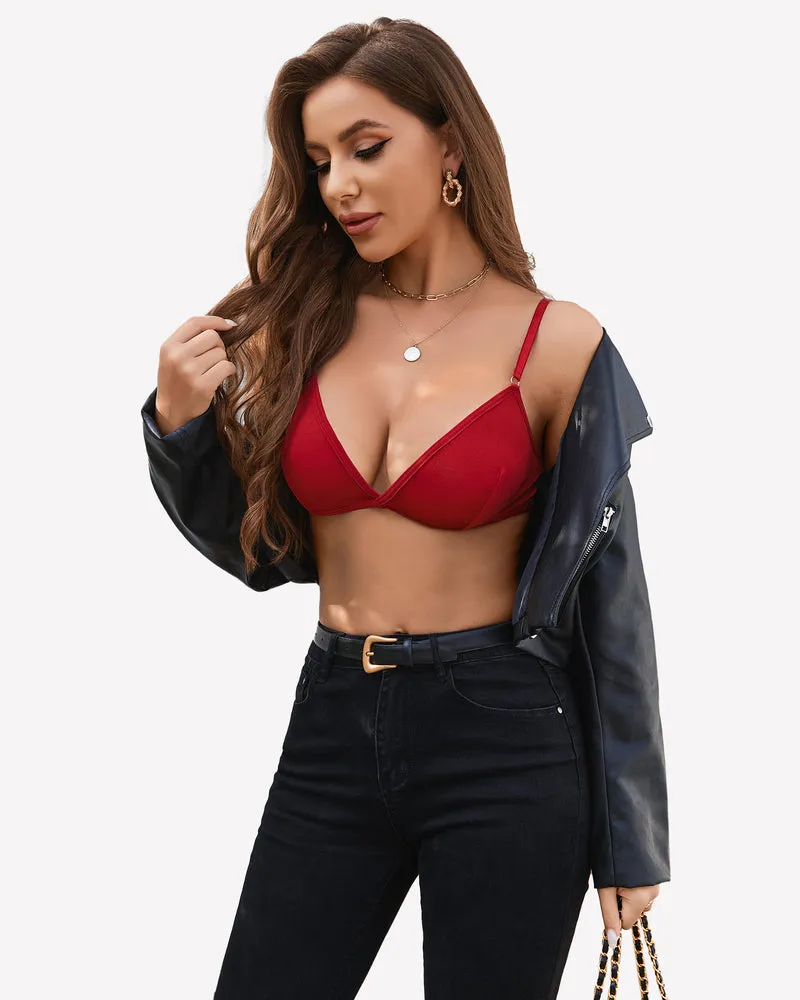 Mesh See Through Shirt with Bra