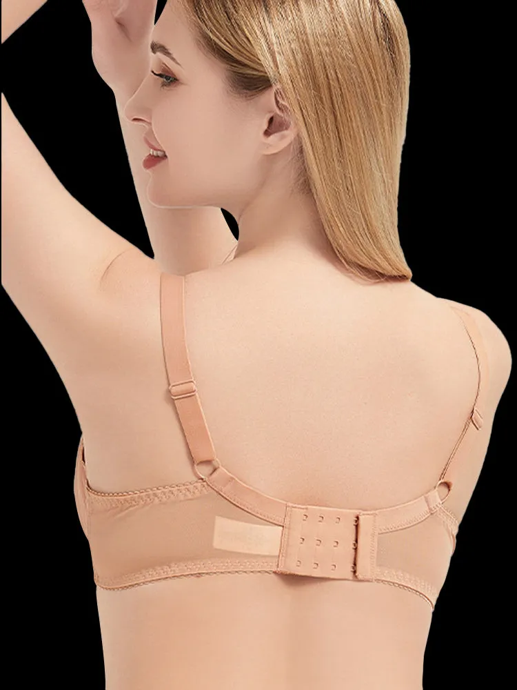 Minimizer Breathable Full Coverage Mesh Bras