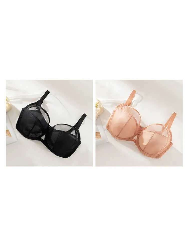 Minimizer Breathable Full Coverage Mesh Bras