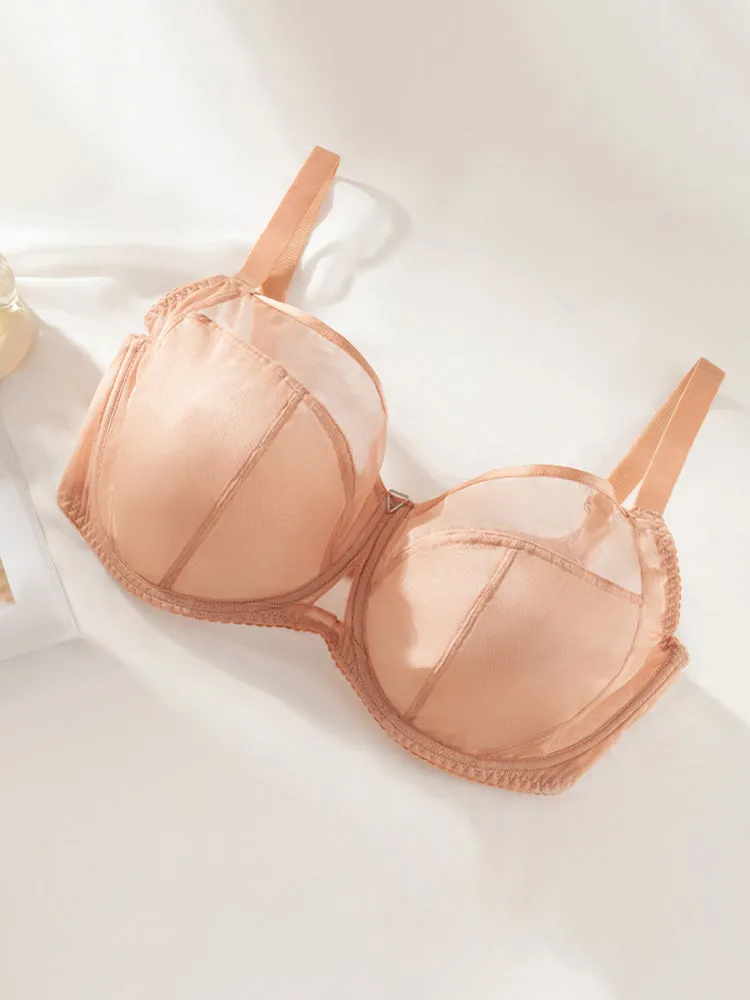 Minimizer Breathable Full Coverage Mesh Bras