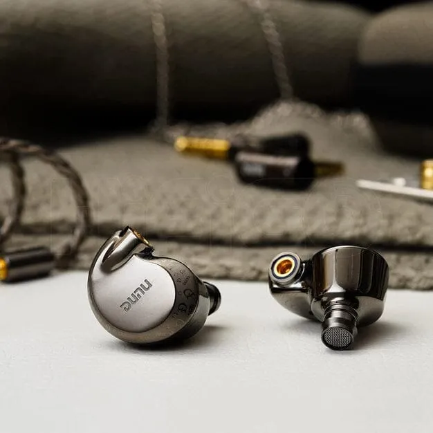 Open Box DUNU Falcon Ultra Titanium Grey Loong Year Edition Dynamic Driver IEMs (Ships Only to Japan)