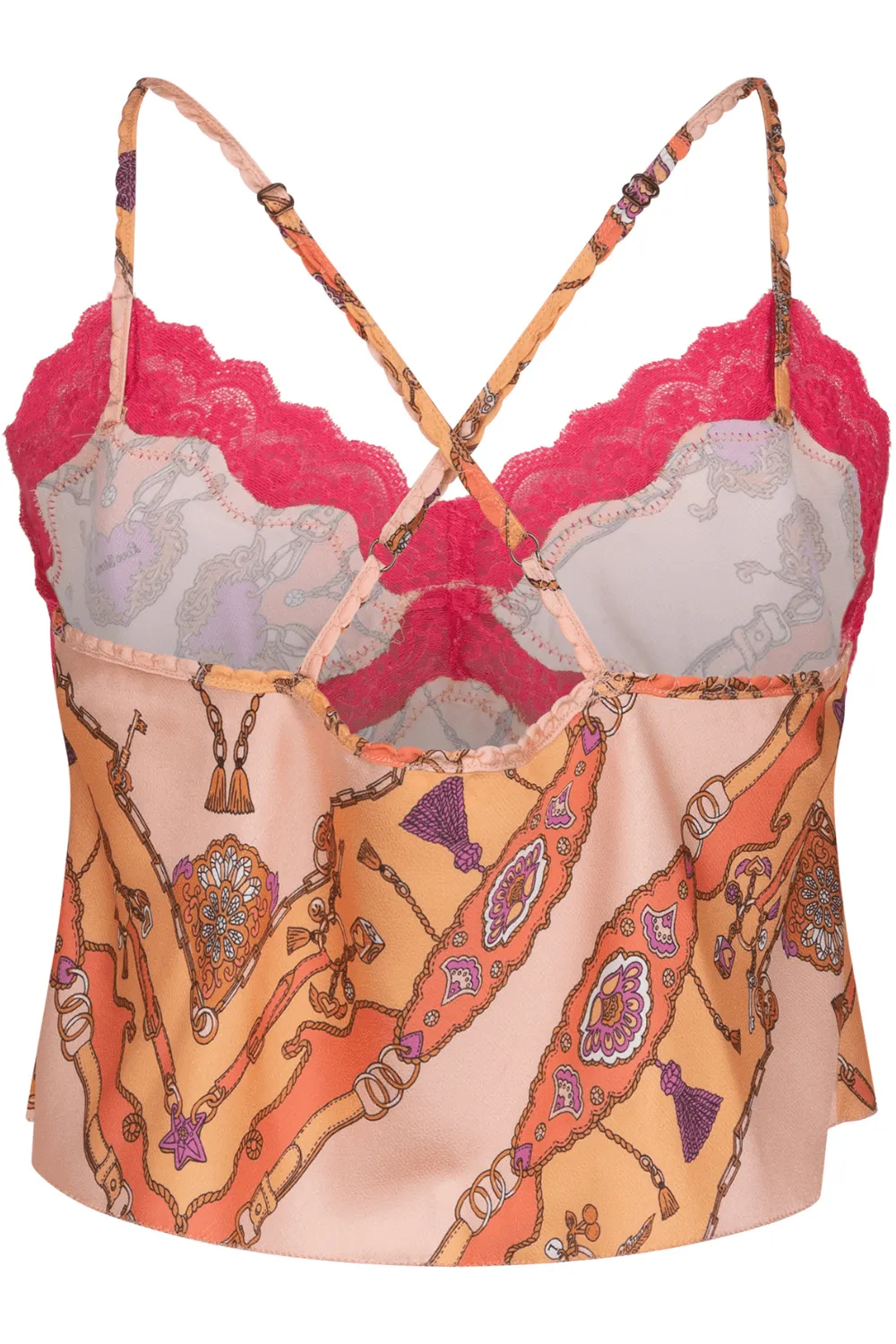 Parker Satin Cropped Camisole