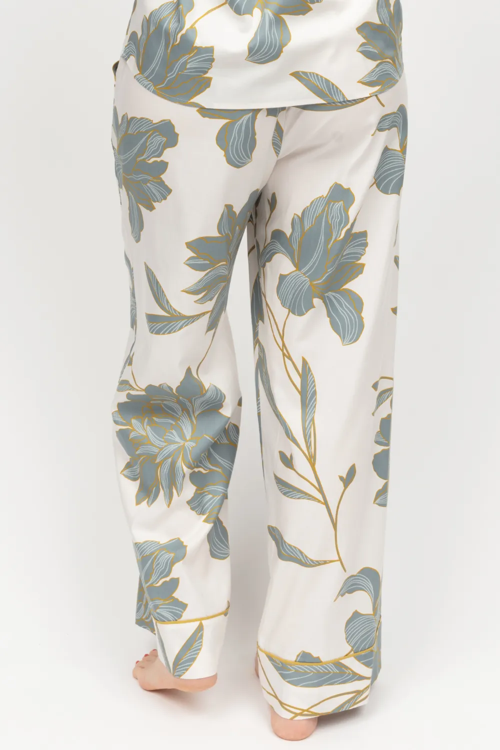 Piper Floral Print Pyjama Bottom, Size UK 8