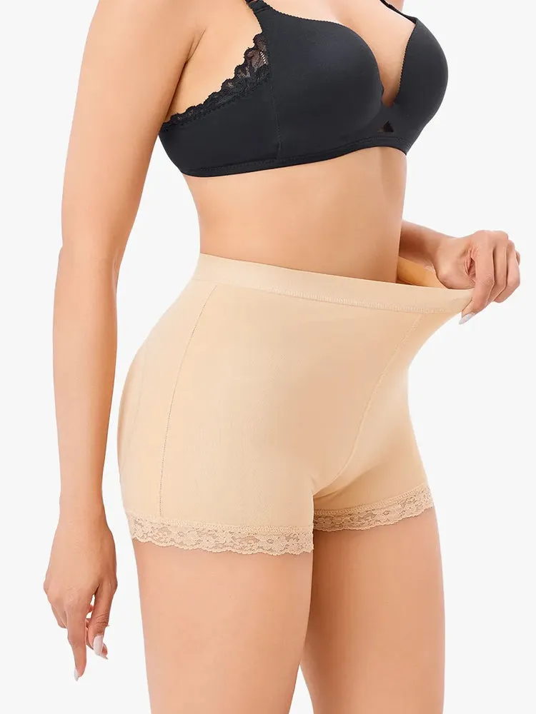 Plus Size Lace-Trimmed Sculpting Panty for Women