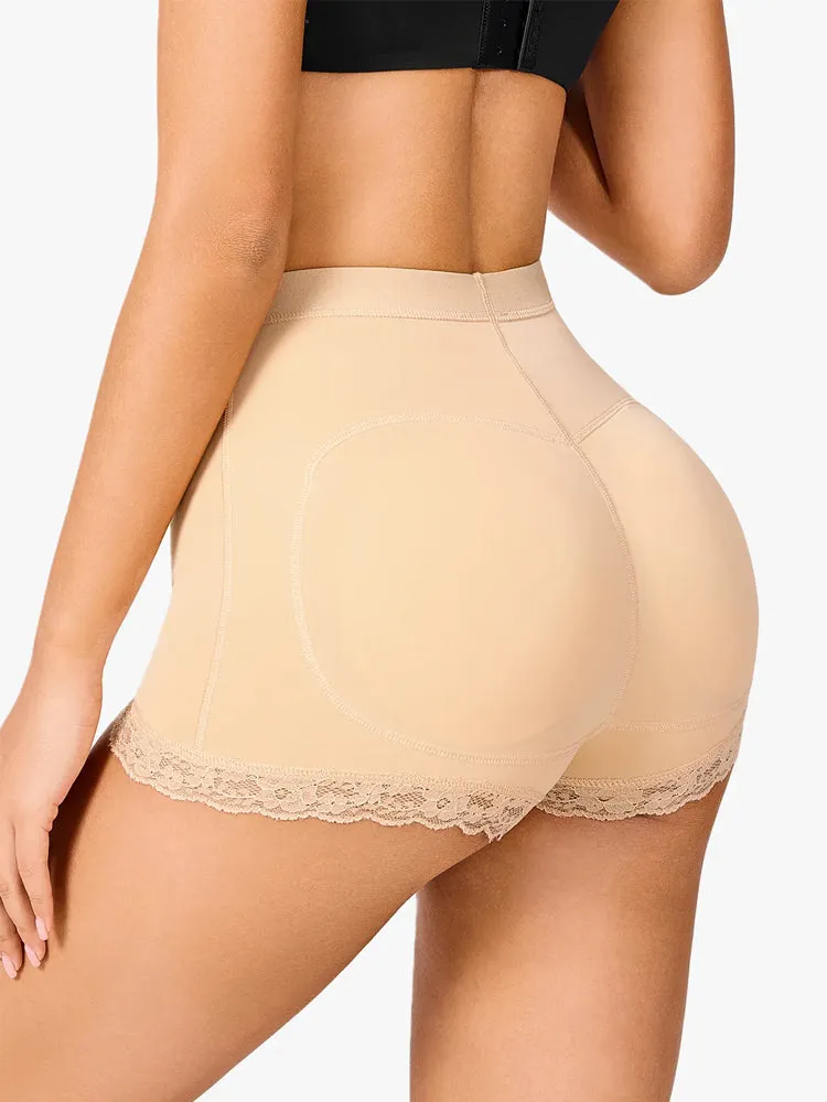 Plus Size Lace-Trimmed Sculpting Panty for Women