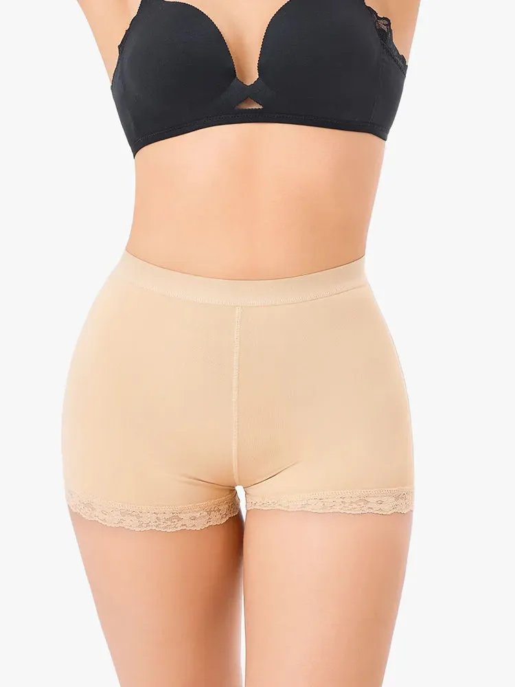 Plus Size Lace-Trimmed Sculpting Panty for Women