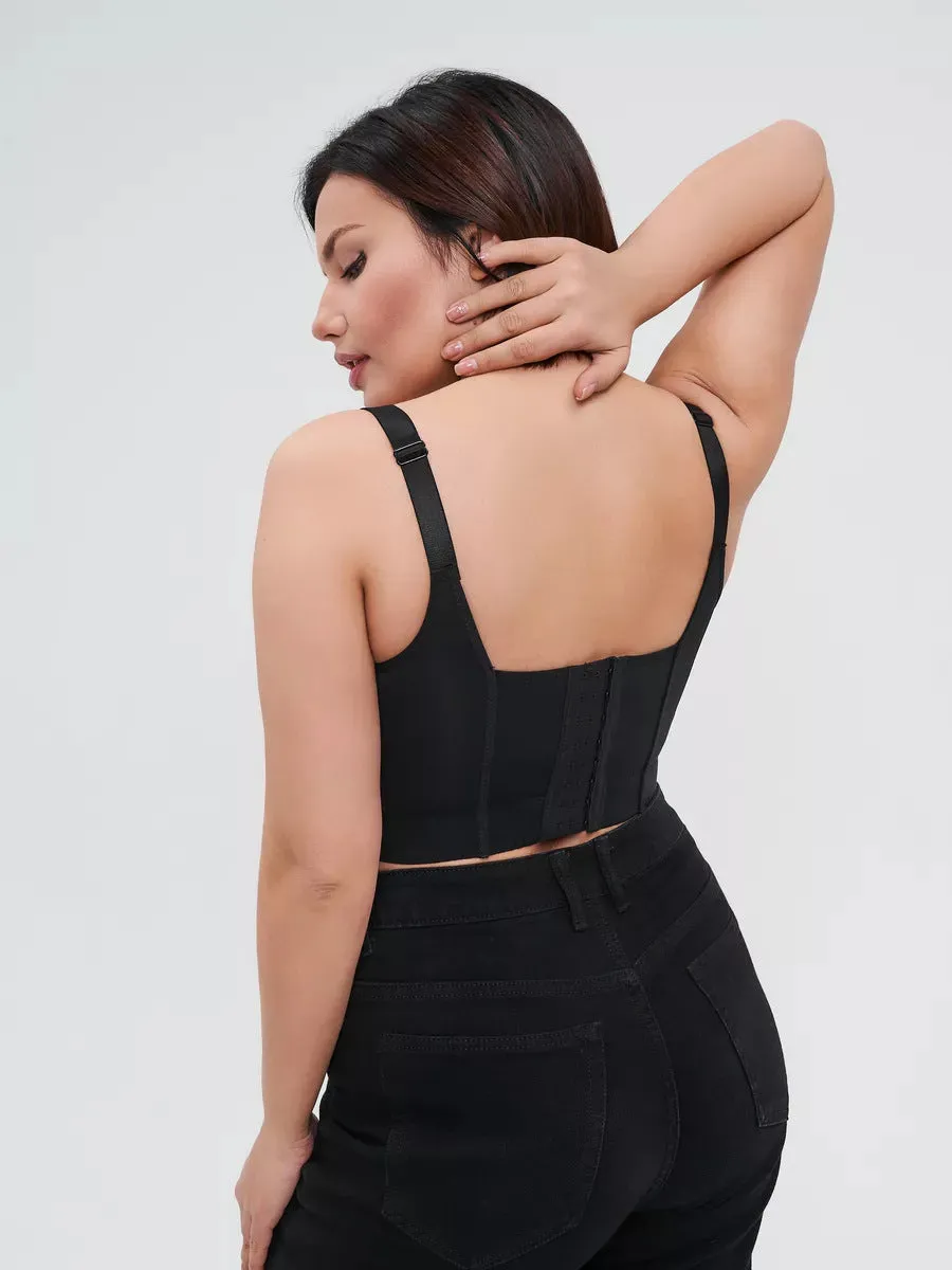 Plus Size Seamless Contour Bra Underwire Bras – Anti-Sag Side Support