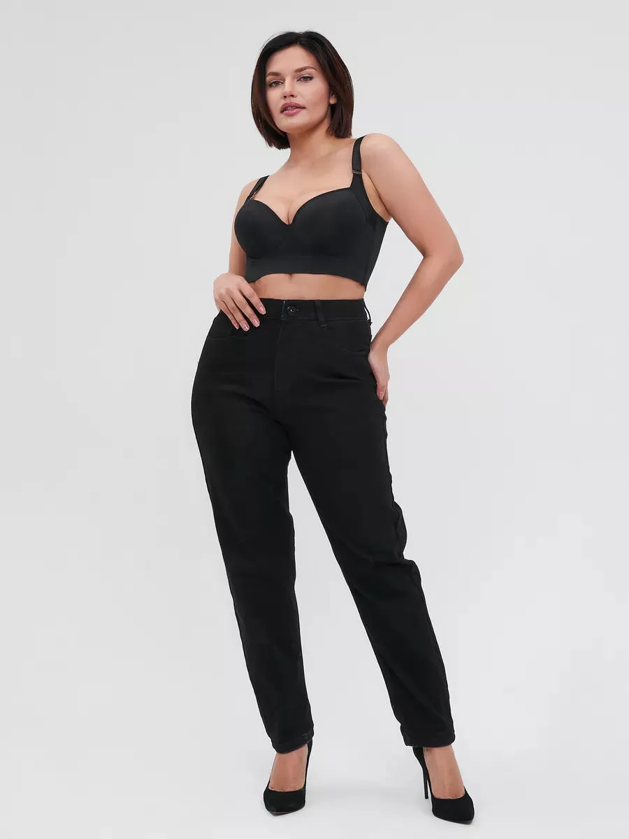 Plus Size Seamless Contour Bra Underwire Bras – Anti-Sag Side Support