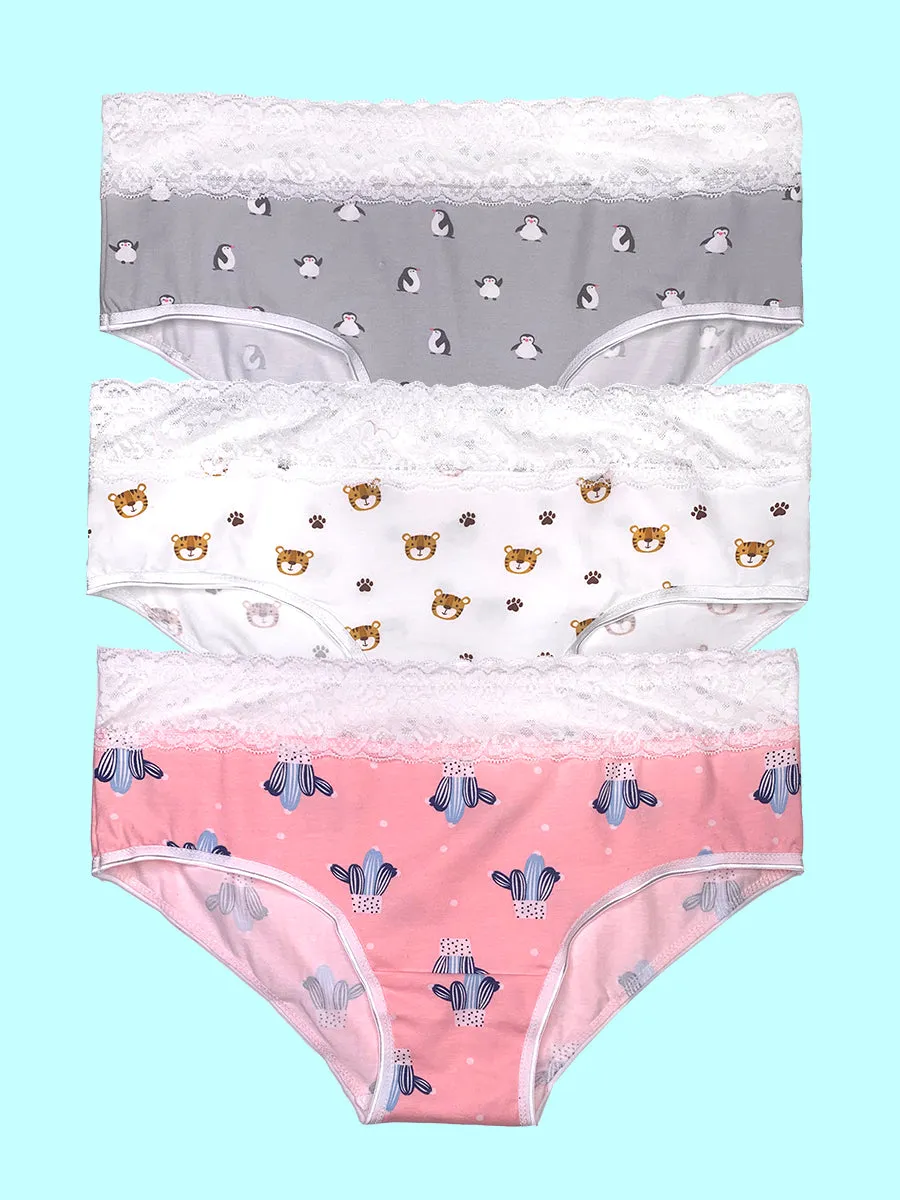 Printed Men's Panty 3-Pack