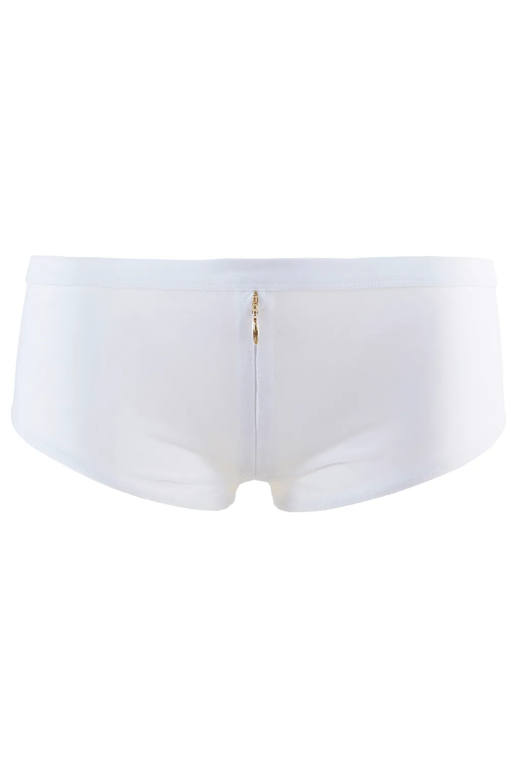 Pure Tentation Shorty With Zip White, Size XL (UK 12-14)