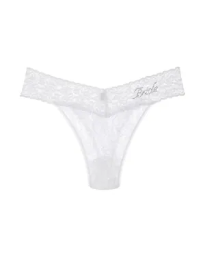 "Bride" Original Rise Thong