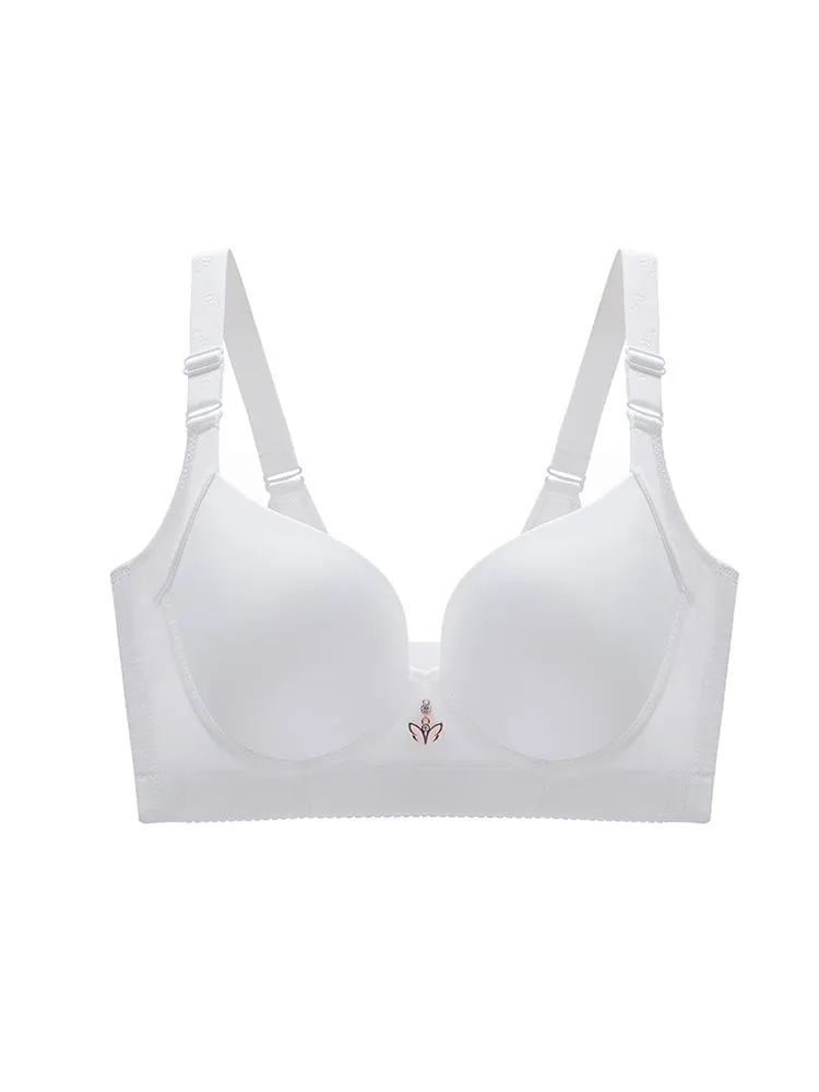 Seamless Push Up Wireless Side Support Bra