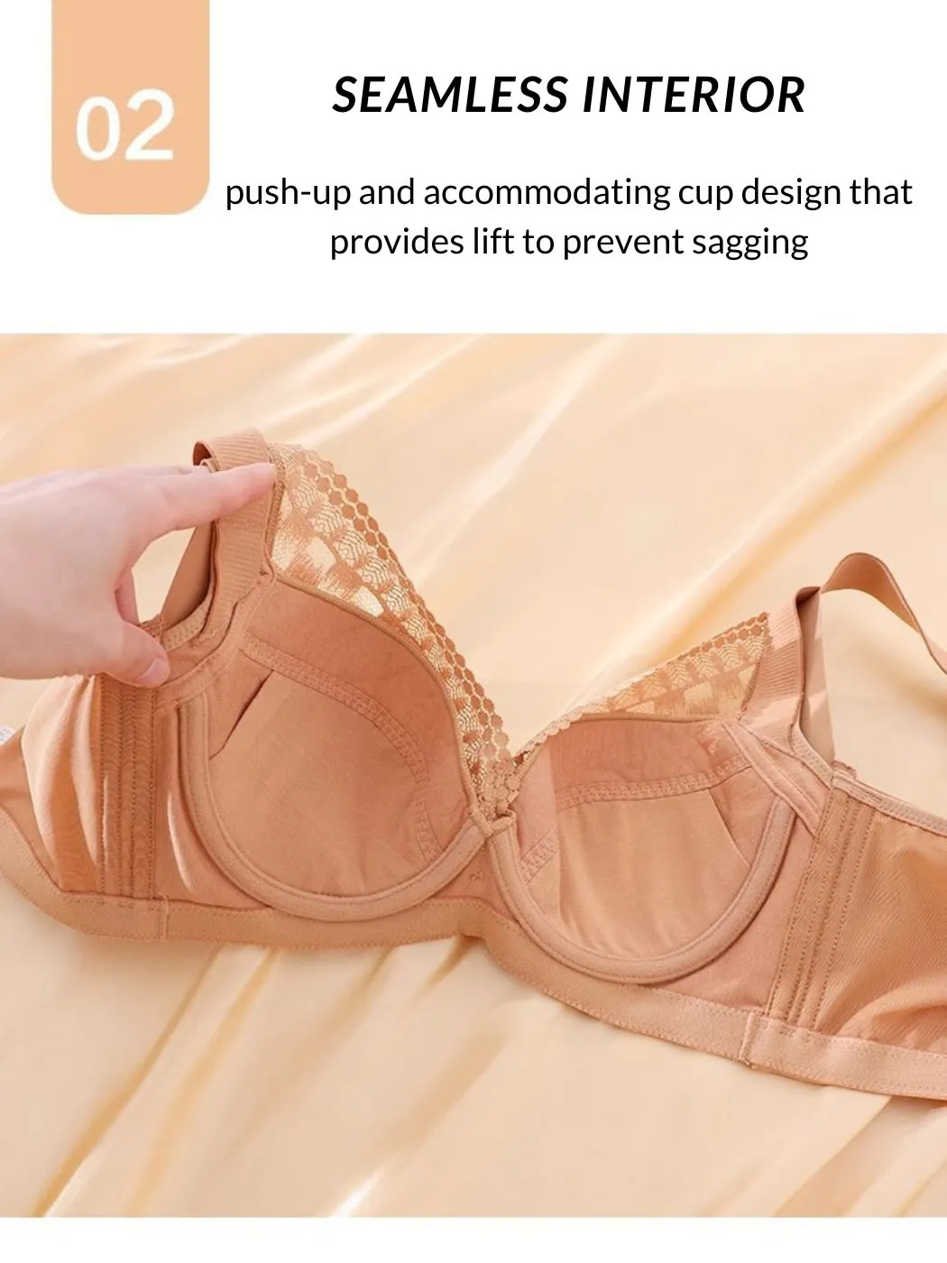 Soft Minimizer Bras Push-Up Full Figure Bras