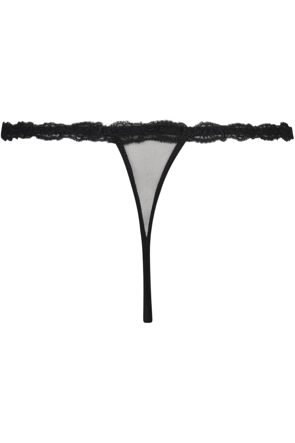 Splendeur Soie Sexy Thong Black