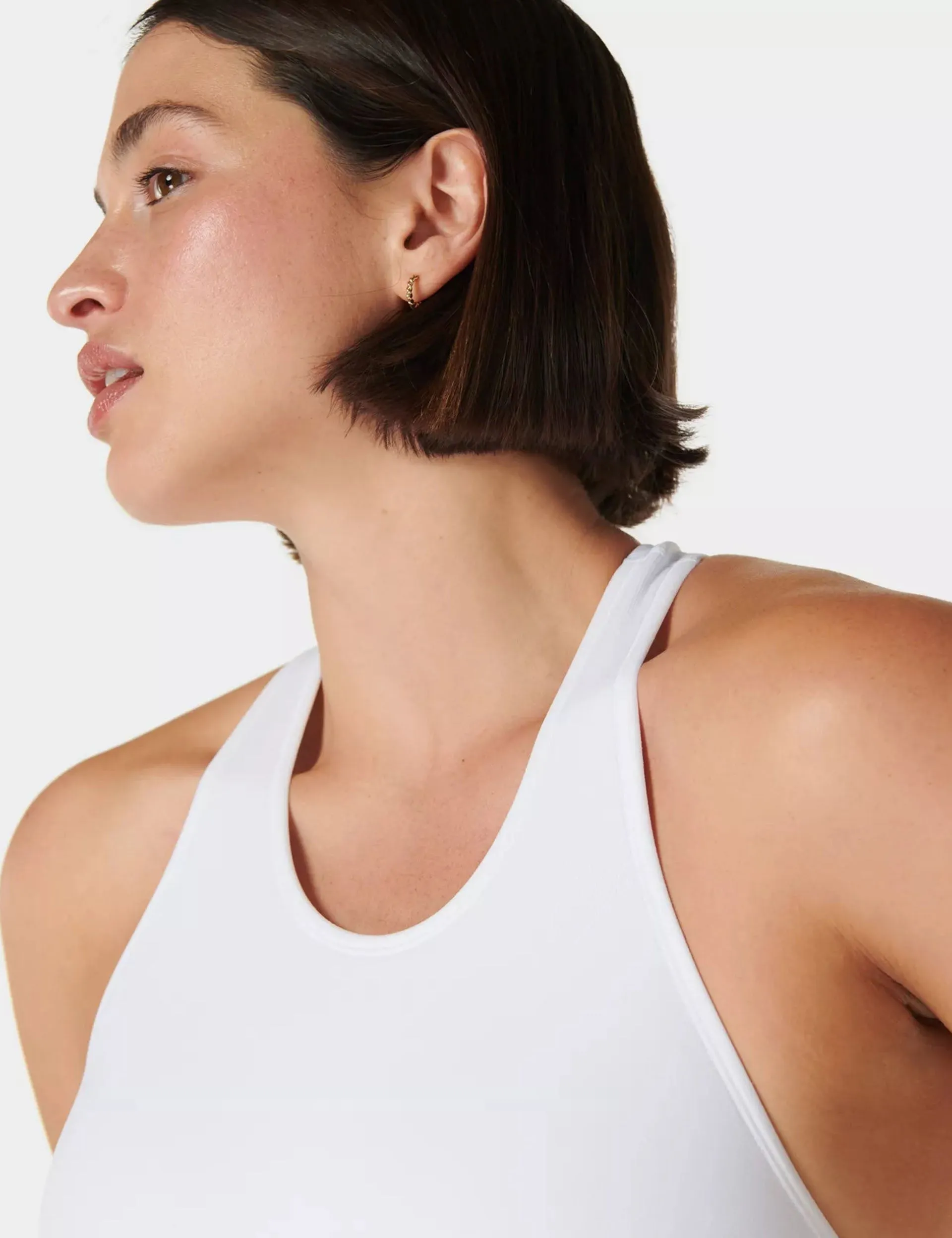 Stamina Seamless Sports Bra - White