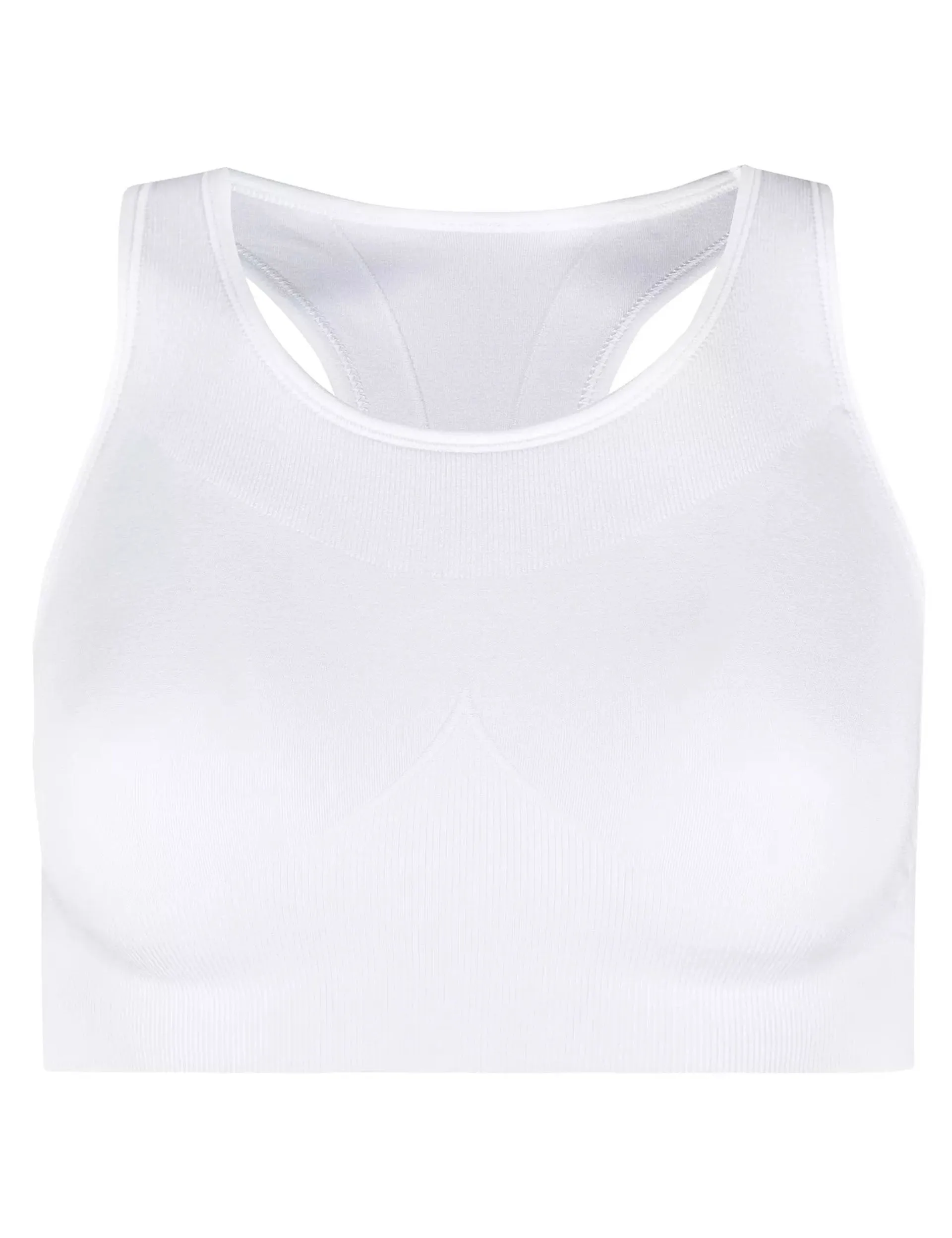 Stamina Seamless Sports Bra - White