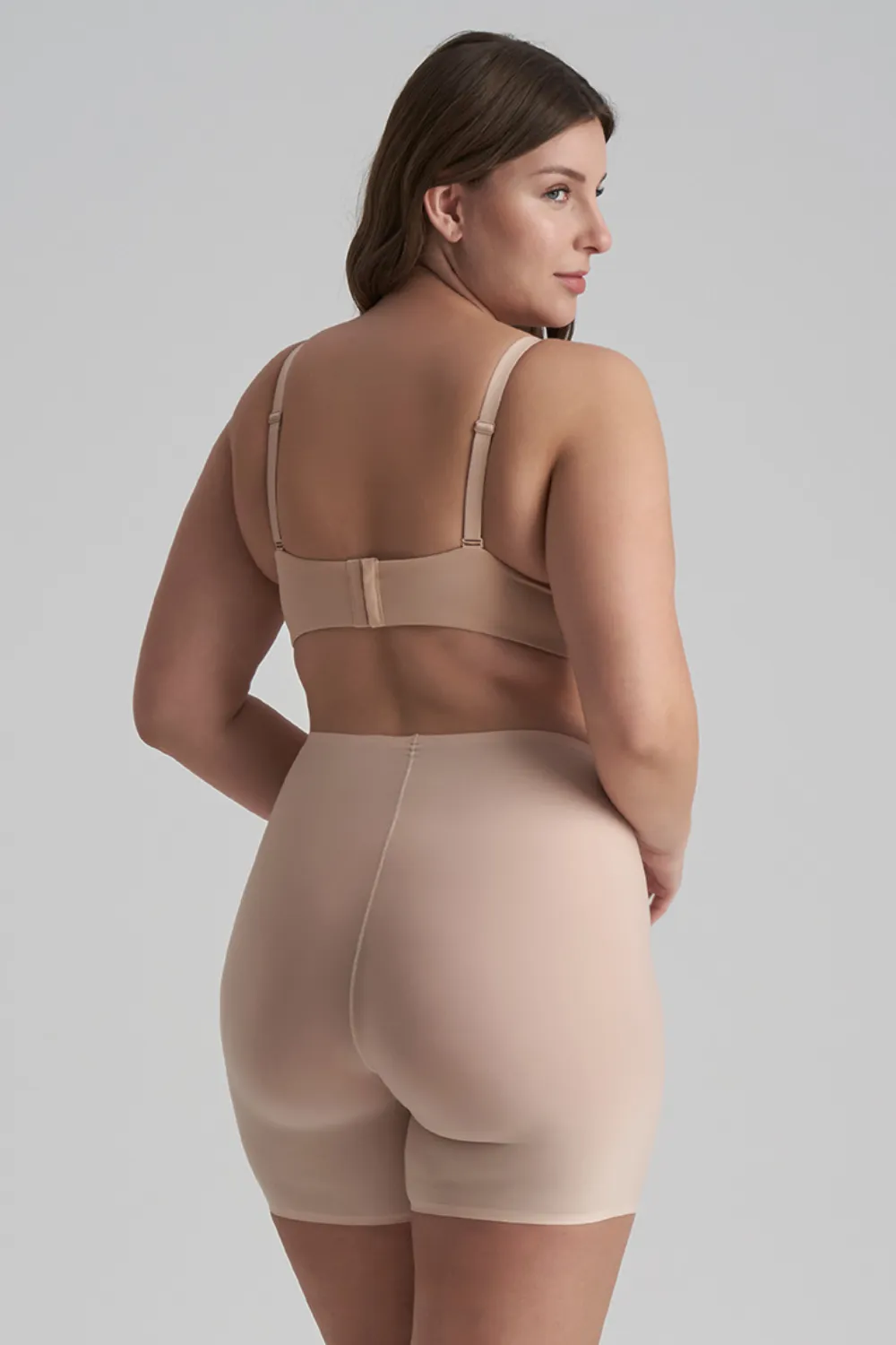 Ultra Plunge Bra in Beige