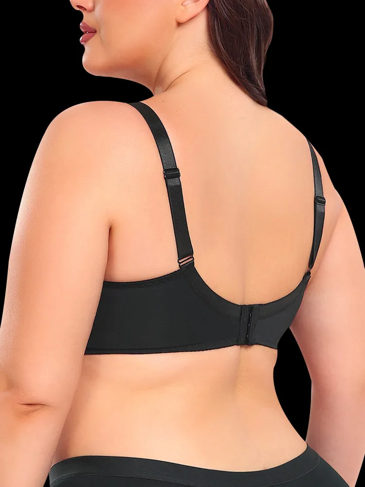 Ultra-Thin Breathable Mesh Lace Underwire Bra