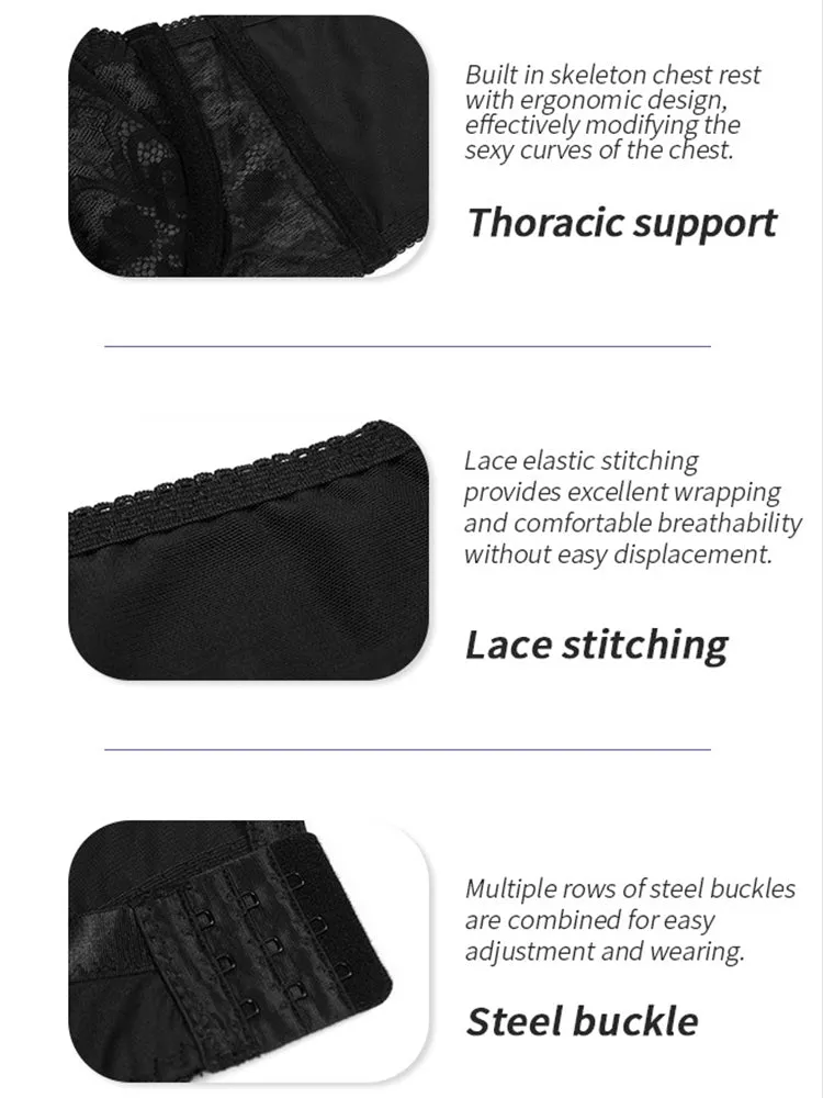 Ultra-Thin Breathable Mesh Lace Underwire Bra