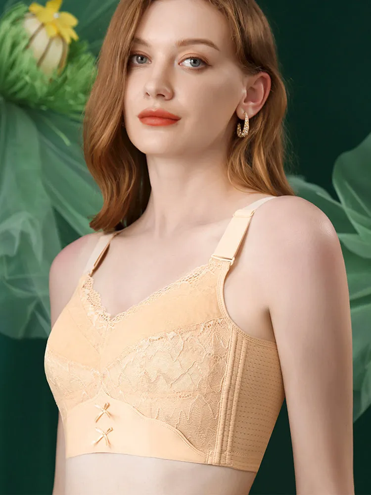 Ultra Thin Breathable Side Support Minimizer Bra