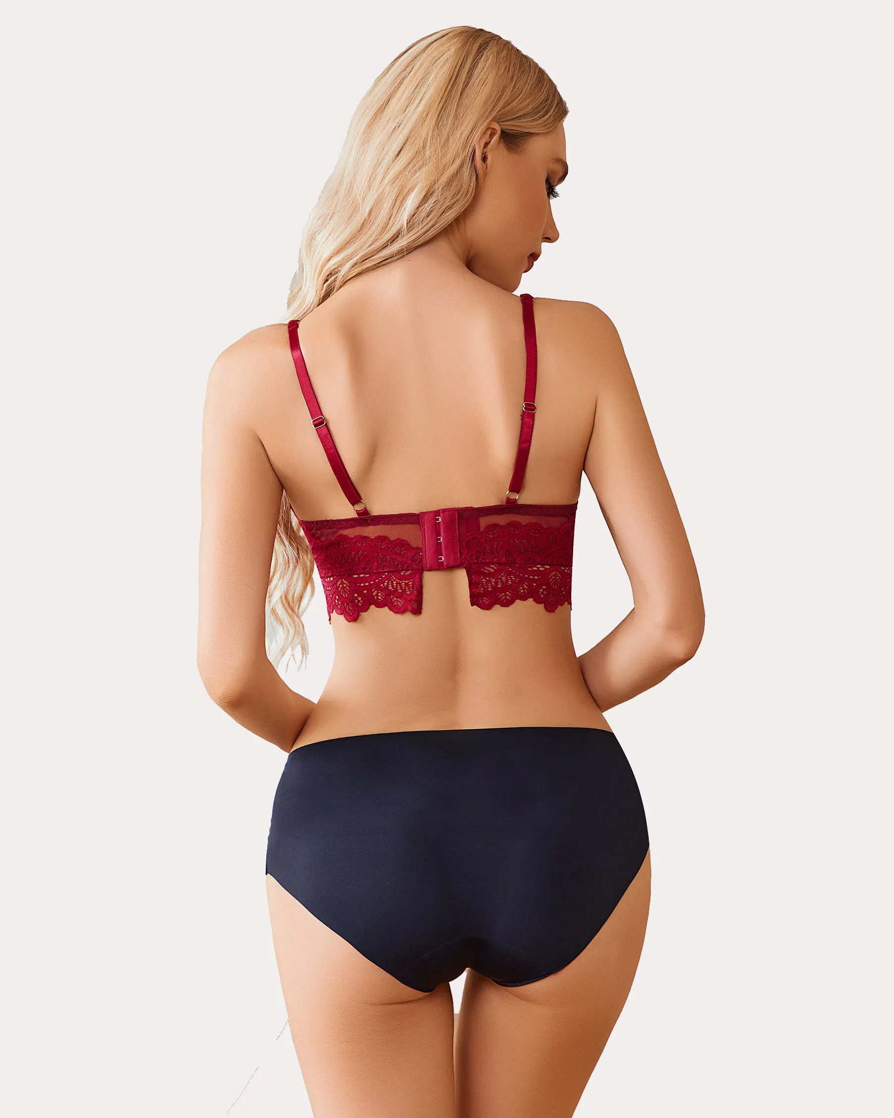Underwire Bra Lace Full Coverage Bralette