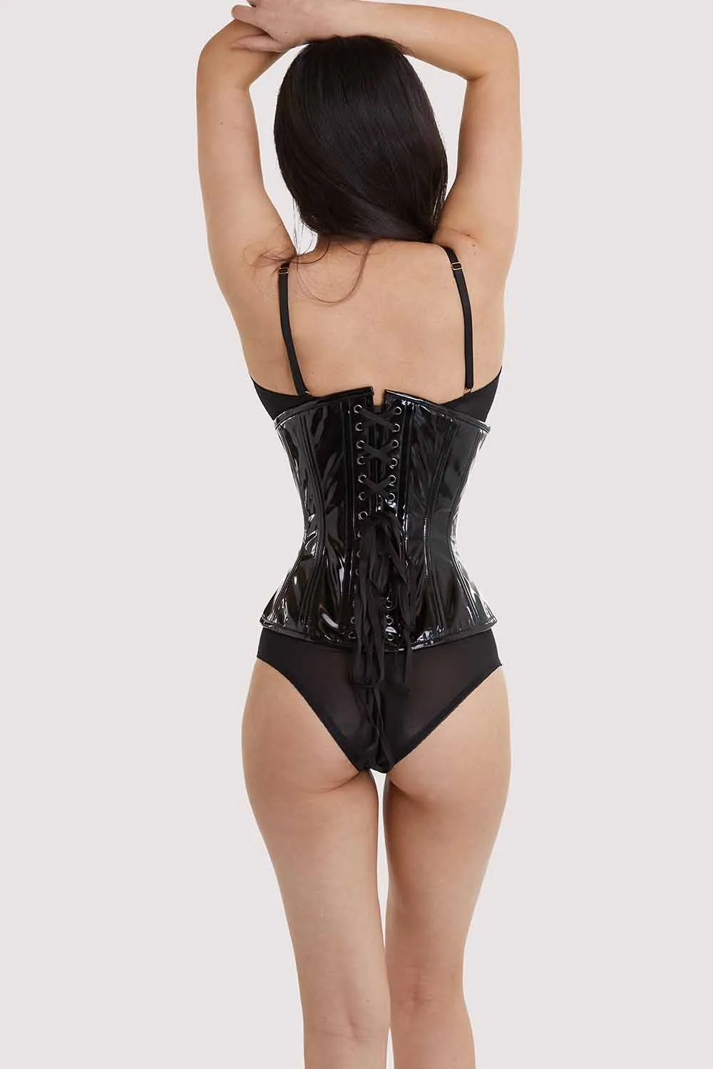 Vinyl Fetish Underbust Corset