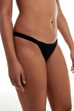 Wild Rose Brief Black
