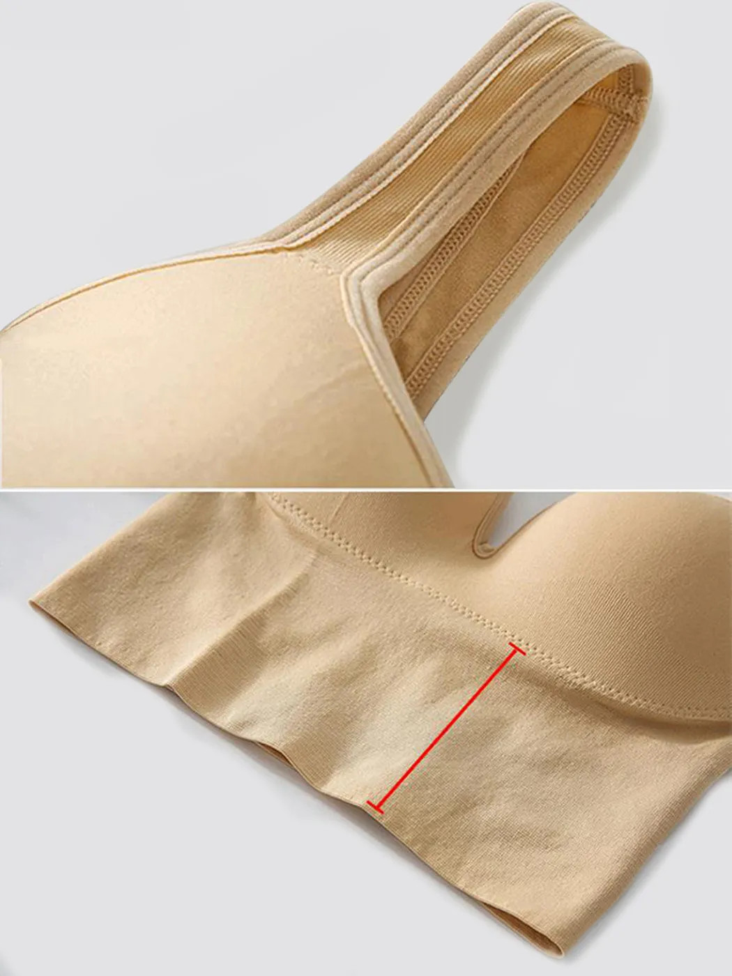 Wireless 3D Push-up Sports Tank Top Bra