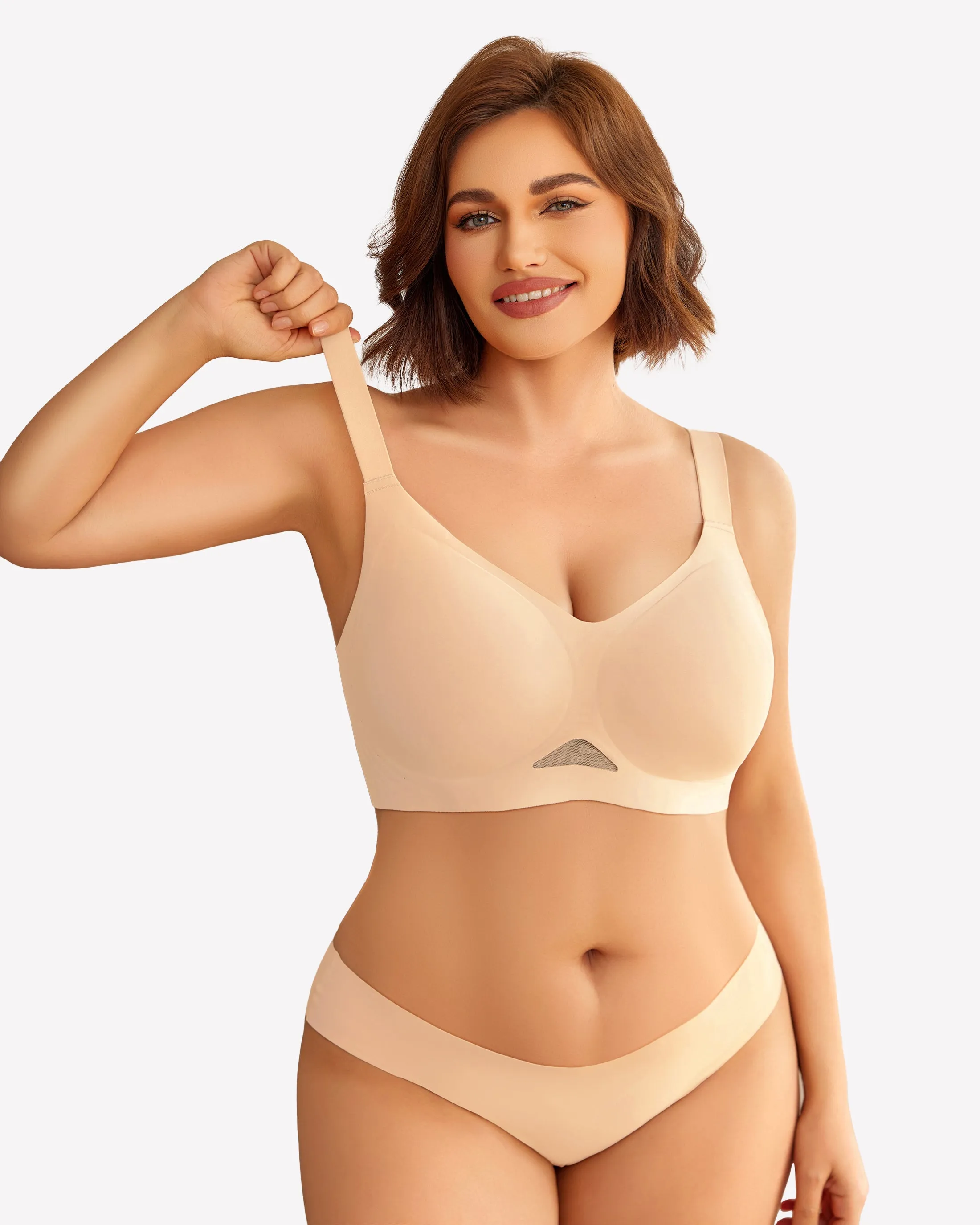 Wireless Bras Seamless Push Up Bra