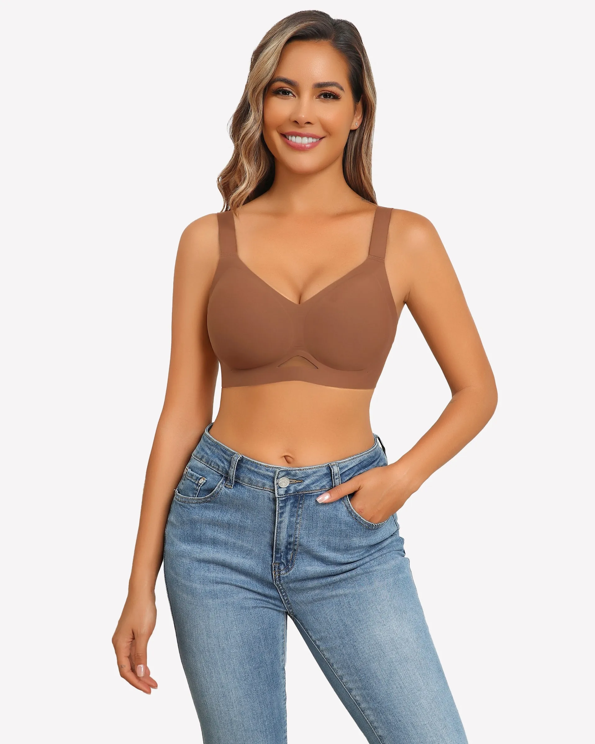 Wireless Bras Seamless Push Up Bra